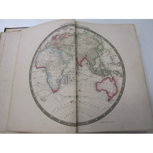 505 - 19TH CENTURY ATLAS, A new general atlas of the world containing 47 maps, published by Henry Teesdale... 