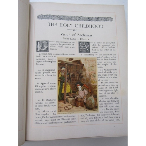 506 - THE NEW TESTAMENT, 2 volumes of the Peoples Edition of The New Testament, illustrated by J. James Ti... 