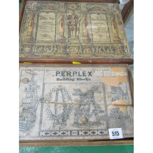 515 - BOXED BUILDING BLOCKS, -  WITHDRAWN