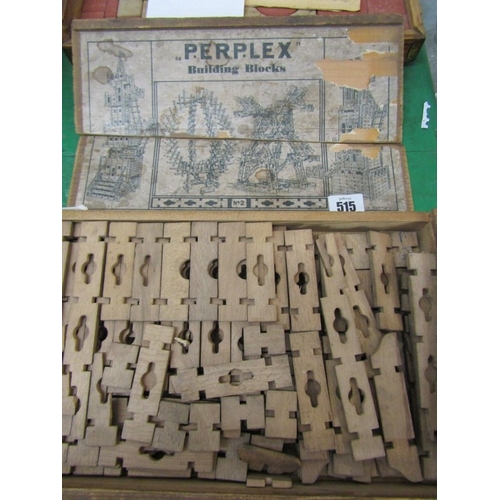 515 - BOXED BUILDING BLOCKS, -  WITHDRAWN