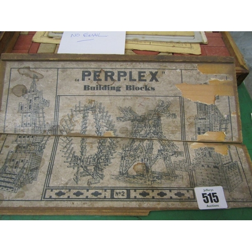 515 - BOXED BUILDING BLOCKS, -  WITHDRAWN