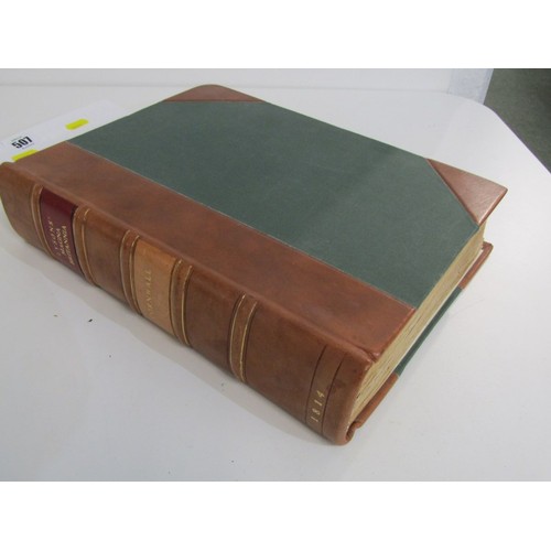 507 - ANTIQUARIAN CORNISH BOOK, Volume 3 of Magna Britannia being a concise topographical account of the s... 