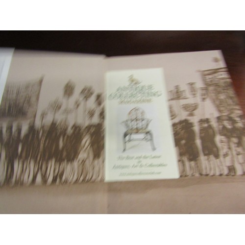 526 - ANTIQUE GLASS REFERENCE BOOKS, 2 antique collectors clubs volumes, 