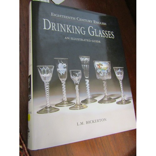 526 - ANTIQUE GLASS REFERENCE BOOKS, 2 antique collectors clubs volumes, 