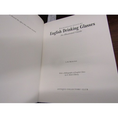 526 - ANTIQUE GLASS REFERENCE BOOKS, 2 antique collectors clubs volumes, 
