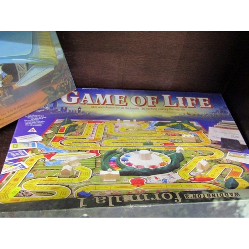 VINTAGE BOARD GAMES, 7 vintage board games; Pokol, Waddington's Formula ...