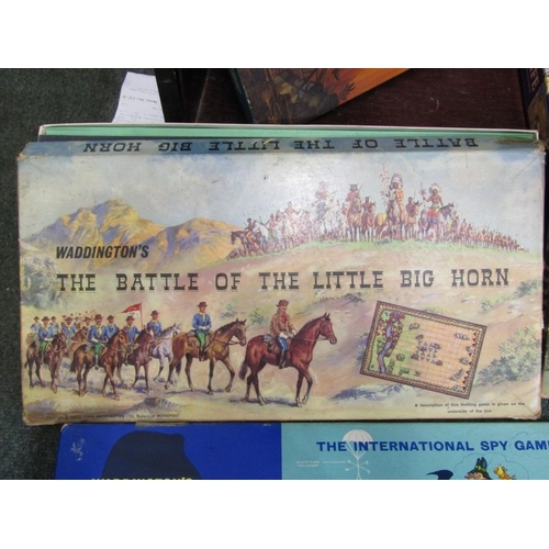 VINTAGE BOARD GAMES, 7 vintage board games; Pokol, Waddington's Formula ...