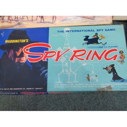 VINTAGE BOARD GAMES, 7 vintage board games; Pokol, Waddington's Formula ...