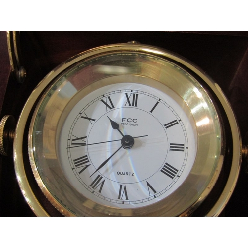 SHIP CHRONOMETER, a modern FCC precision quartz ship's chronometer, the ...