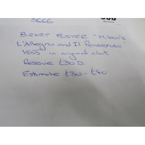 73 - BIRKET FOSTER, an 1855 edition of 