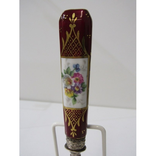 77 - STAMP-PILL BOX, a rectangular pewter lidded box with interior compartment for stamps/pills, together... 