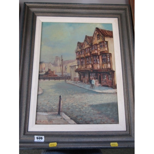 ROY STRINGFELLOW, oil on board 