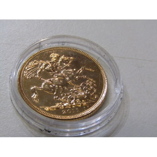 104 - GOLD SOVEREIGN, Queen Elizabeth II 2011 gold sovereign, possibly proof