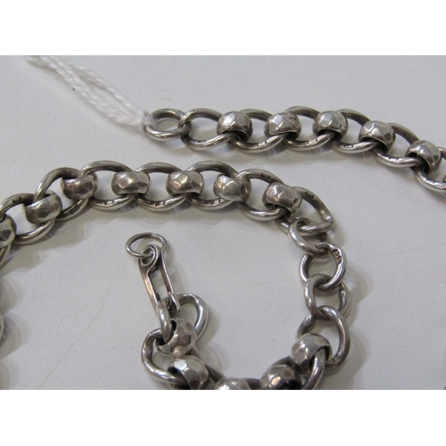 111 - WITHDRAWN - WITHDRAWN --SILVER CHAIN, a silver chain (no clasp) 36.4 grams