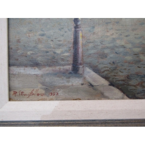 ROY STRINGFELLOW, oil on board 