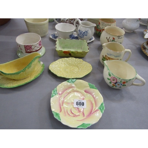 CROWN DEVON, a collection of Crown Devon pottery to include a Jersey ...