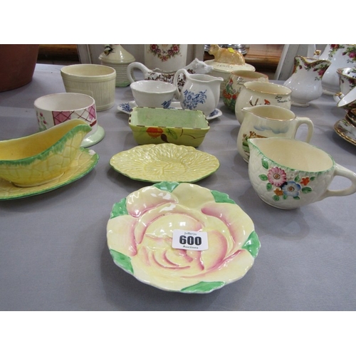 CROWN DEVON, a collection of Crown Devon pottery to include a Jersey ...