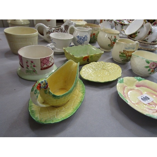 CROWN DEVON, a collection of Crown Devon pottery to include a Jersey ...