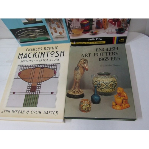 61 - ANTIQUE REFERENCE BOOKS, 4 antique reference books, 50s glass, by Schiffer, 