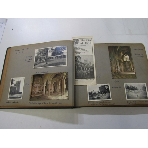 63 - VINTAGE PHOTOGRAPH ALBUMS, 1960's album of 1960's Stately Homes, also 3 scrap book albums of photogr... 