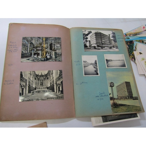 63 - VINTAGE PHOTOGRAPH ALBUMS, 1960's album of 1960's Stately Homes, also 3 scrap book albums of photogr... 