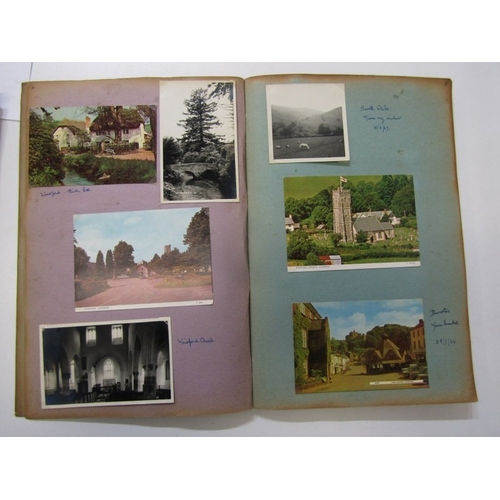 63 - VINTAGE PHOTOGRAPH ALBUMS, 1960's album of 1960's Stately Homes, also 3 scrap book albums of photogr... 