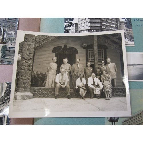 63 - VINTAGE PHOTOGRAPH ALBUMS, 1960's album of 1960's Stately Homes, also 3 scrap book albums of photogr... 