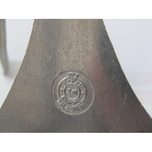 77 - STAMP-PILL BOX, a rectangular pewter lidded box with interior compartment for stamps/pills, together... 