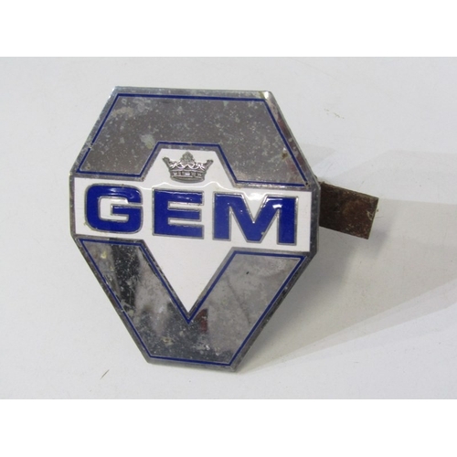 80 - ENAMEL CAR BADGES ETC. a selection of car badges etc. including Bentley Drivers Club, AA badge, The ... 