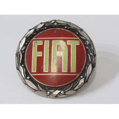 80 - ENAMEL CAR BADGES ETC. a selection of car badges etc. including Bentley Drivers Club, AA badge, The ... 