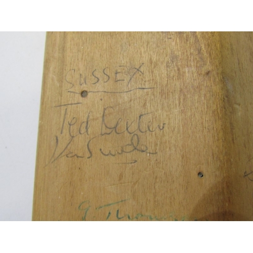 88 - SIGNED CRICKET BAT, a vintage Warsop cricket bat signed by the 1963 West Indian cricket team includi... 
