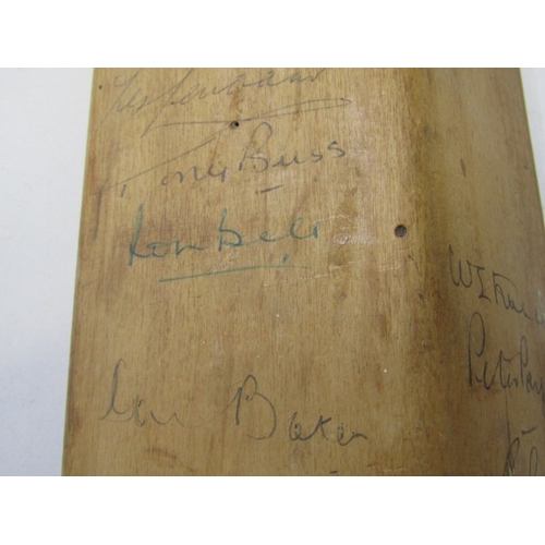 88 - SIGNED CRICKET BAT, a vintage Warsop cricket bat signed by the 1963 West Indian cricket team includi... 