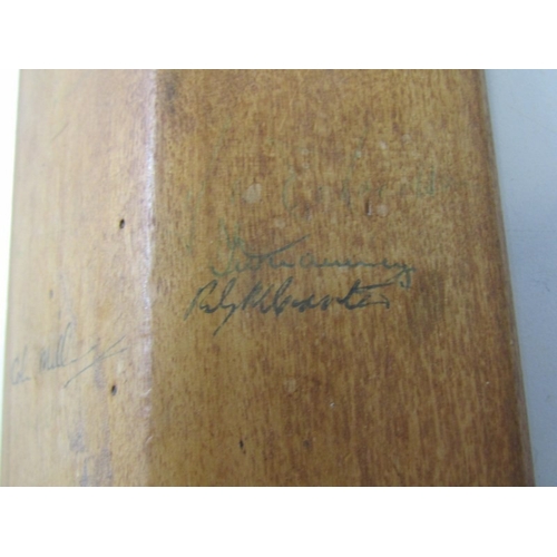 88 - SIGNED CRICKET BAT, a vintage Warsop cricket bat signed by the 1963 West Indian cricket team includi... 