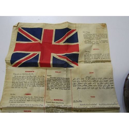 92 - VINTAGE DISCUS,  a vintage metal on wood 1.25 kilo discus, 18.5cm wide also a WWII Far East theatre ... 