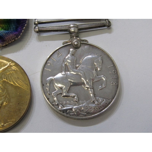96 - WWI TRIO, a WWI War and Defence medals together with 14/15 star, to 12435 Pvt W.J. Groome of the Yor... 
