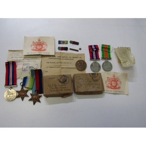 97 - 2 BOXES OF WWII MEDALS, a War and Defence medal in box of issue to Leading Wren Cook, Lilian Irene S... 
