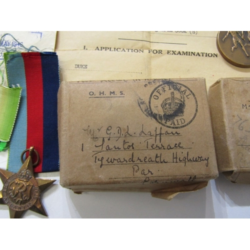97 - 2 BOXES OF WWII MEDALS, a War and Defence medal in box of issue to Leading Wren Cook, Lilian Irene S... 