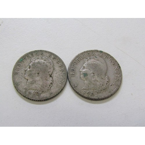 96A - 1889 & 1850 Victoria silver crown, 1842 Victoria silver 3 halfpence together with a small collection... 