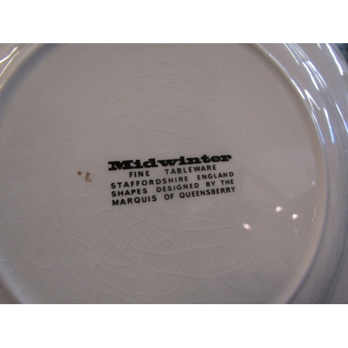 55 - MIDWINTER 'FOCUS' DINNER WARE, a quantity of Midwinter Focus dinnerware comprising tureens, dinner, ... 