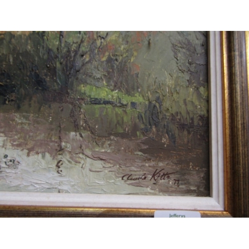 57 - CLAUDE KITTO, oil on board 