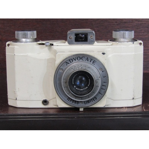 1 - PHOTOGRAPHY, Ilford Advocate Cream Enamel 35mm Camera (as found)