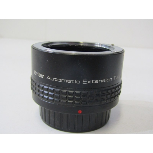 18 - PHOTOGRAPHY LENSES; mixed collection of lenses to include Corfield tele-lumax, Vivitar extension tub... 