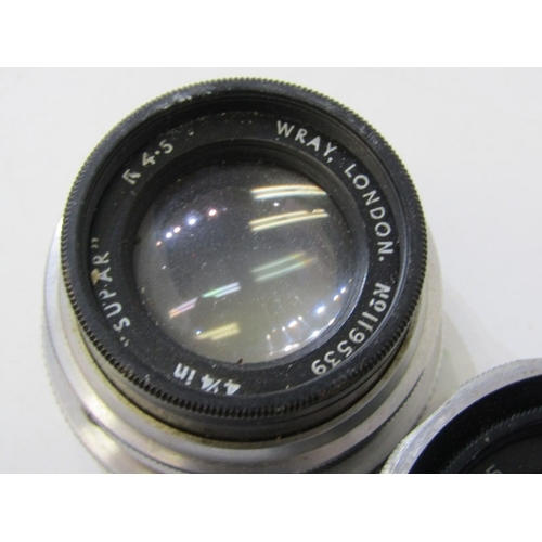 18 - PHOTOGRAPHY LENSES; mixed collection of lenses to include Corfield tele-lumax, Vivitar extension tub... 