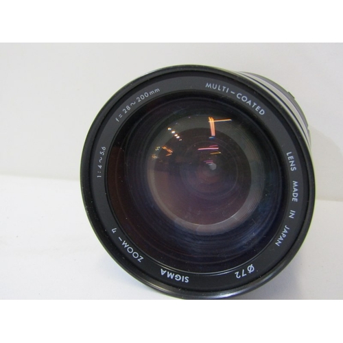 19 - PHOTOGRAPHY, LENSES; mixed shelf of lenses to include Super Paragon PMC auto zoom, Erno auto tele zo... 