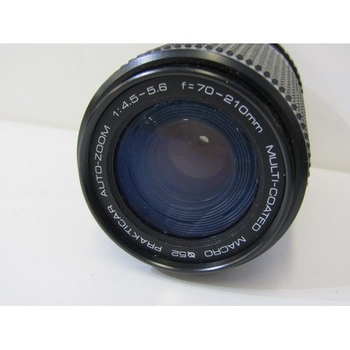 19 - PHOTOGRAPHY, LENSES; mixed shelf of lenses to include Super Paragon PMC auto zoom, Erno auto tele zo... 