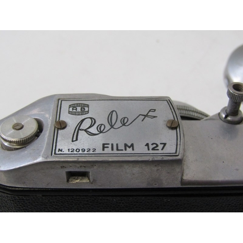 20 - PHOTOGRAPHY - vintage cameras; Samoca LE II camera, USSR Kiev camera, EMI K camera, 2 x Canon Canone... 