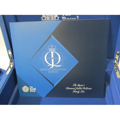 12 - 2012 Elizabeth II Silver Proof 24-coin collection commemorating the Queen’s Diamond Jubilee with coi... 