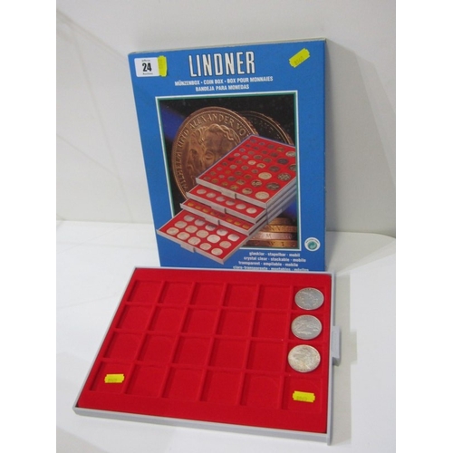 24 - 1900-O/1901-O/1904-O USA Morgan Silver Dollars, New Orleans Mint, all in high grade with mixed tonin... 