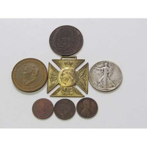 33 - Small file box containing 1967 6-coin set; 1970 8-coin Royal Mint set; Britain’s 1st Decimal 5-coin ... 