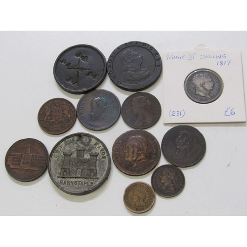 44 - 1812 Lower Canada copper halfpenny token commemorating Wellington's victory at Salamanca over Napole... 